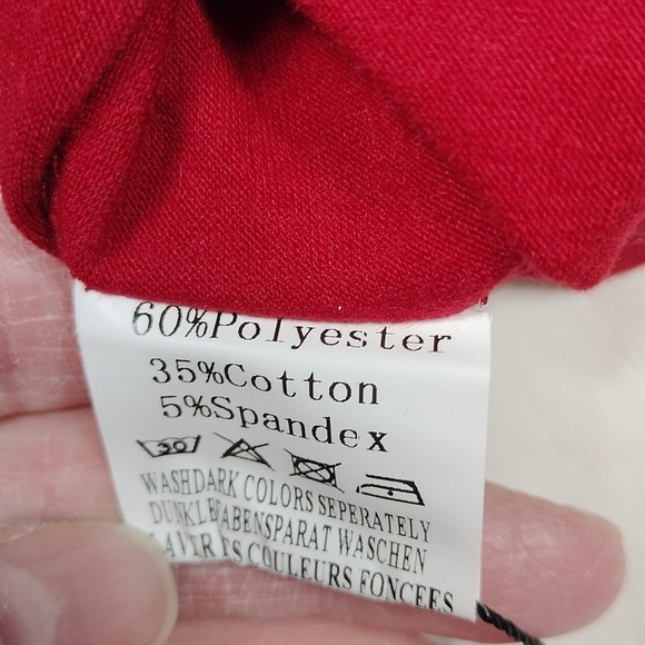 NWT Akewei womens V-NECK Top size medium - Picture 6 of 11